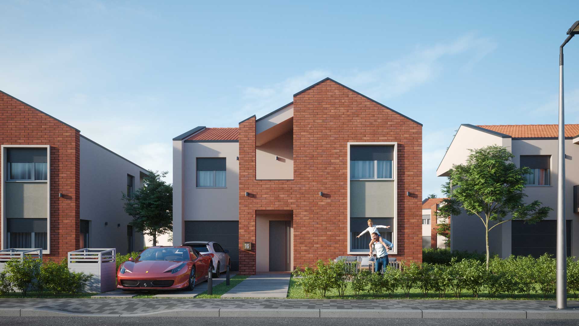 Shtëpia moderne familjare Qershia e Gjelbërt 217.6 m² në Cherry Village, Prishtinë